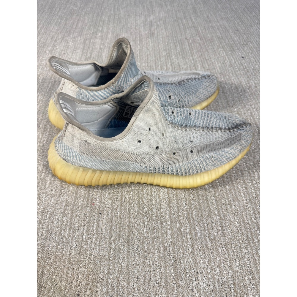 Adidas Yeezy Boost 350 V2 Cloud White Sneakers Size 11.5 Non-Reflective